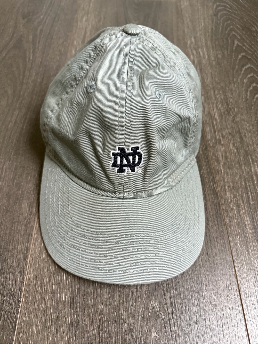 Legacy ND Embroidered Baseball Cap - Light Olive